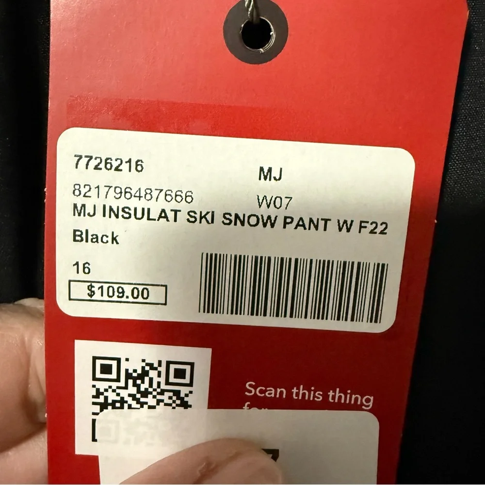 Moosejaw Women's Dark Ski & Snow Pants - Picture 7 of 10